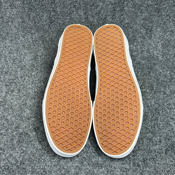 Vans Shoes Men's 11.5 Yellow Checkerboard Slip On Athletic Retro Skate Sneakers - Picture 9 of 11